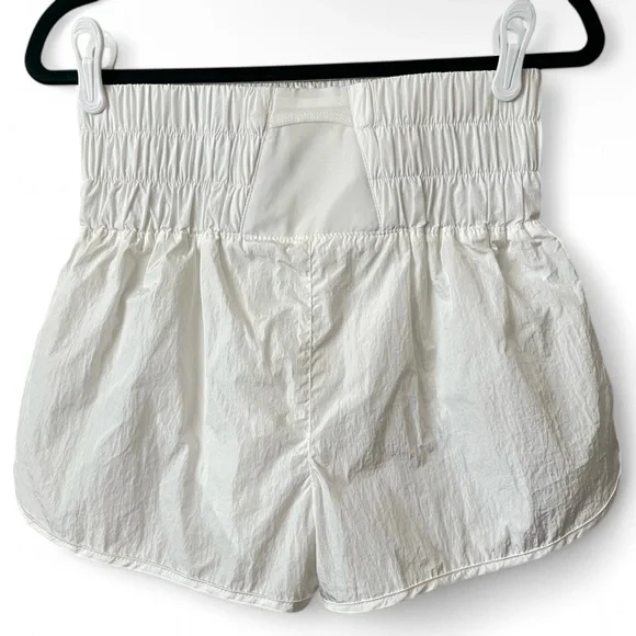 FP Movement Way Home Shorts Athletic Size Medium Optic White Runners Gym - Picture 6 of 13